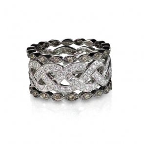 diamond-gemstone-rings-stacked-together-bridal-6BV85TH